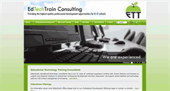 Desktop Screenshot of edtechtrain.com